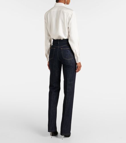 Jean straight taille haute - Dolce&Gabbana - Modalova