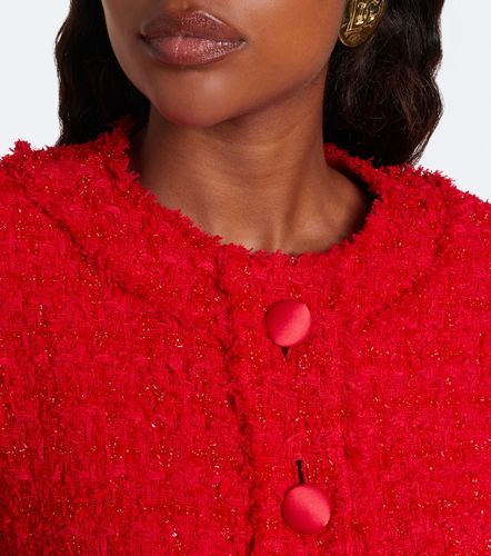 Veste courte en coton mélangé - Dolce&Gabbana - Modalova
