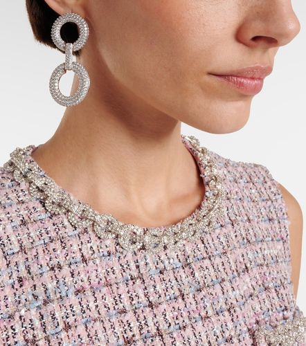 Boucles d’oreilles à cristaux - Self-Portrait - Modalova