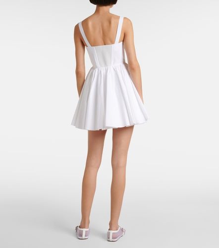 Alaïa Robe patineuse en popeline de coton - Alaia - Modalova