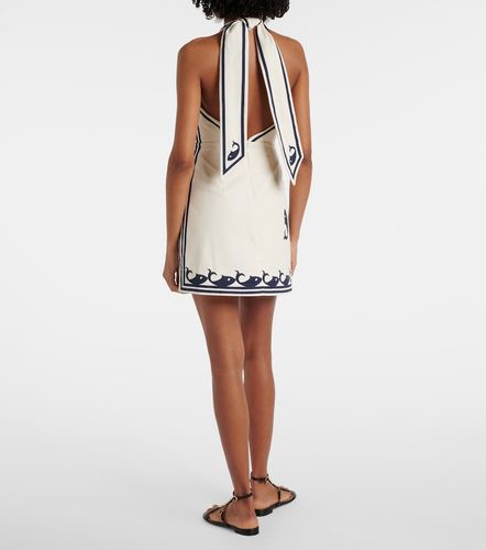 Alémais Robe Marine en coton à imprimé - Alemais - Modalova