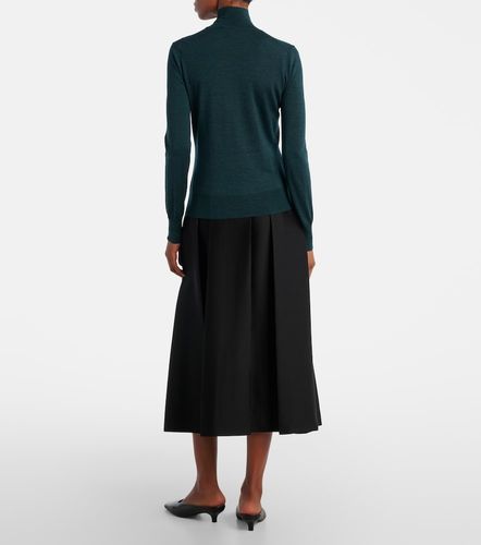 Pull à col roulé en laine et soie - Carolina Herrera - Modalova