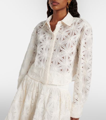 Blouse Anders raccourcie à fleurs - Simkhai - Modalova