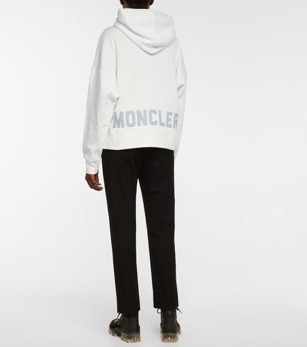 Sweat-shirt à capuche en coton mélangé - Moncler - Modalova