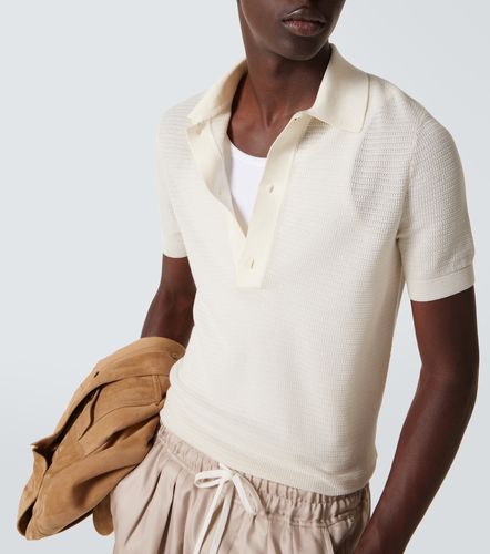 Tom Ford Polo en coton et soie - Tom Ford - Modalova