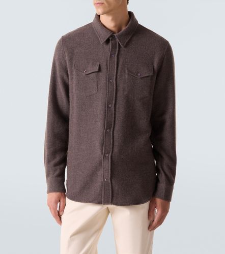 Chemise en cachemire infusée d'améthyste - God's True Cashmere - Modalova
