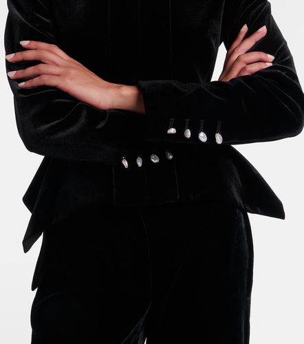 Veste à basque en velours - Roland Mouret - Modalova