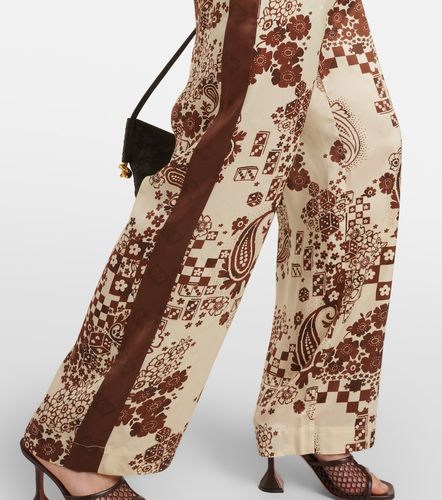 Alémais Pantalon ample imprimé à taille haute - Alemais - Modalova