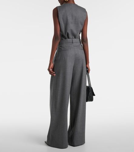 Pantalon ample taille basse en laine - Wardrobe.NYC - Modalova