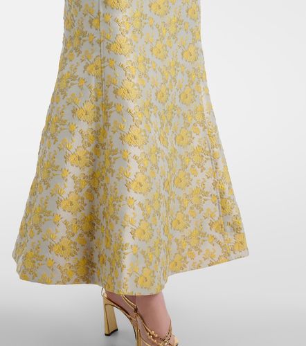 Robe de cocktail Caraline en jacquard à fleurs - Simkhai - Modalova