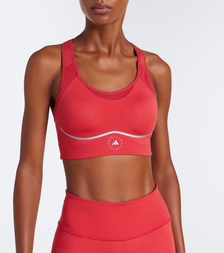 Brassière de sport à logo - Adidas by Stella McCartney - Modalova