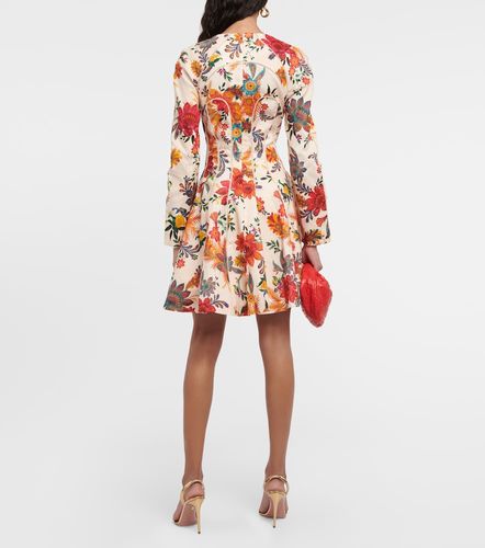 Robe Ginger en lin à fleurs - Zimmermann - Modalova