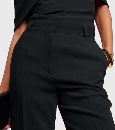 Pantalon évasé taille haute en crêpe - Toteme - Modalova
