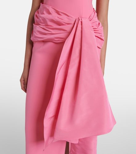 Robe de cocktail en crêpe - Carolina Herrera - Modalova