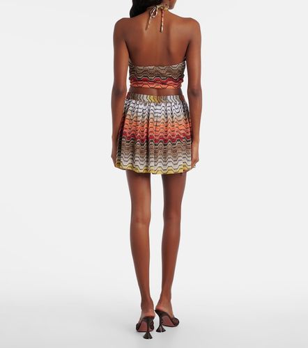 Missoni Mini-jupe Wave en lamé - Missoni - Modalova
