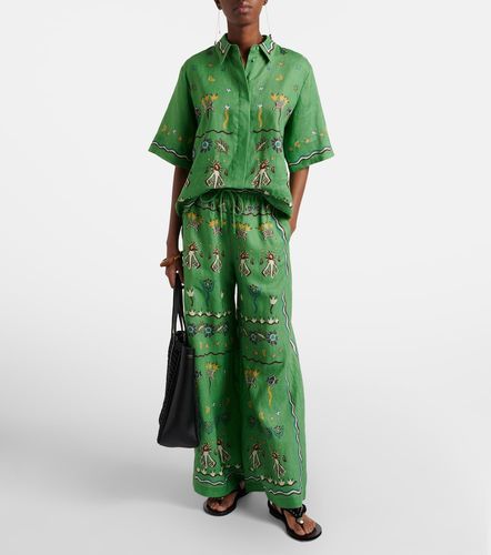 Alémais Pantalon ample Sun Dancer en lin - Alemais - Modalova