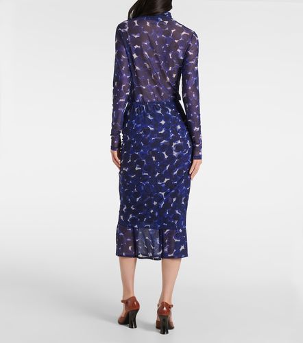 Jupe midi à imprimé - Dries Van Noten - Modalova