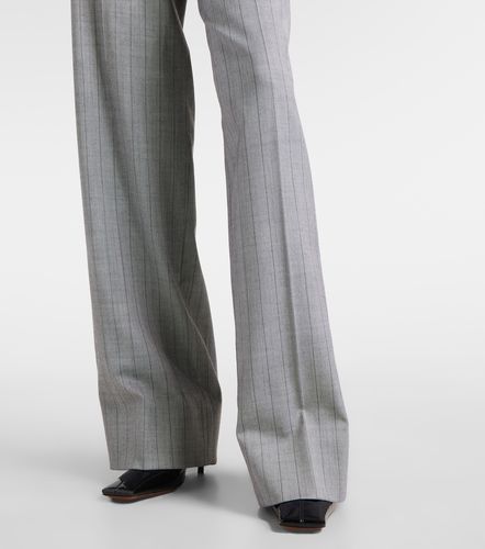 Pantalon ample rayé en laine - Stella McCartney - Modalova