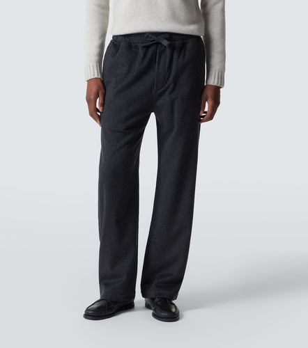 Pantalon droit en cachemire - Saman Amel - Modalova