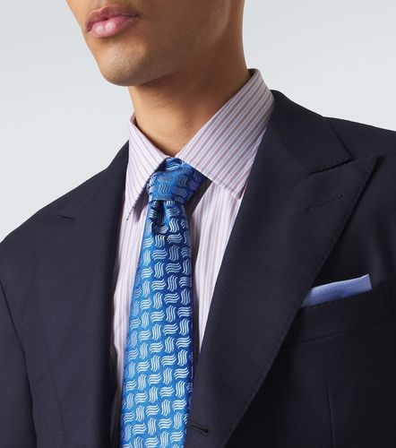 Charvet Cravate jacquard en soie - Charvet - Modalova