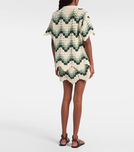 Top Tidal Sagra en crochet de coton - The Upside - Modalova