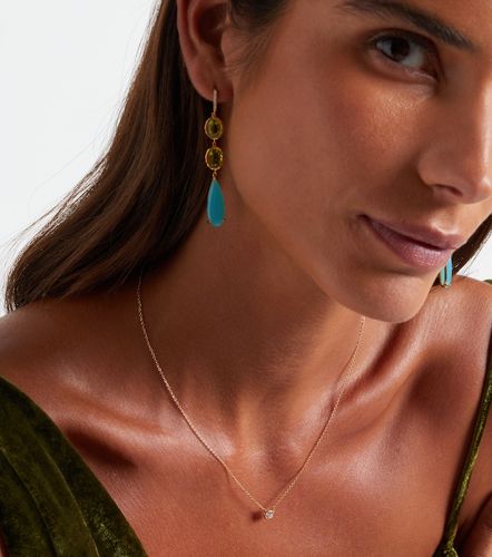 Collier Essential en or 14 ct et diamants - Stone and Strand - Modalova