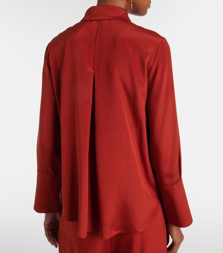 Chemise Voliera en satin de soie mélangée - Max Mara - Modalova