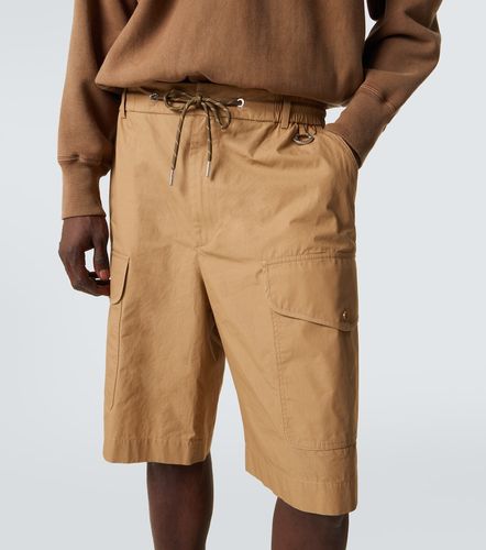 Short cargo en popeline de coton - Moncler - Modalova