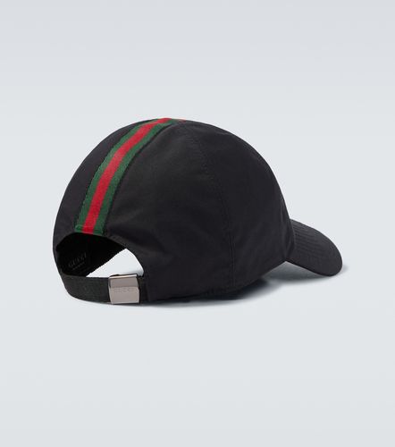 Gucci Casquette Web Stripe en toile - Gucci - Modalova