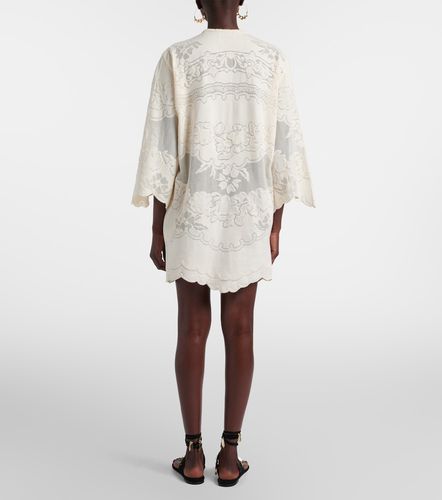 Robe Solara en coton mélangé à broderie - Isabel Marant - Modalova