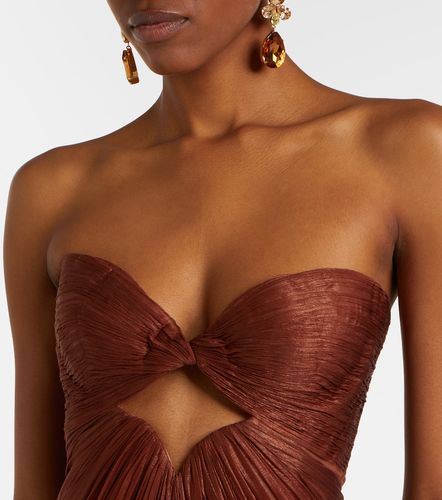 Robe bustier Rachel en soie - Maria Lucia Hohan - Modalova
