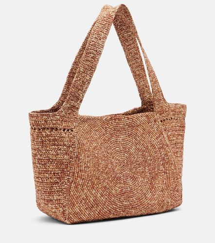Cabas en raphia à logo - Stella McCartney - Modalova