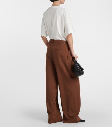 Pantalon ample taille basse en laine - Wardrobe.NYC - Modalova