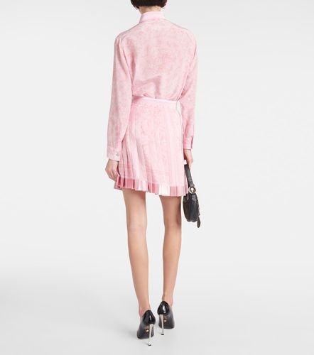 Versace Mini-jupe Barocco en soie - Versace - Modalova