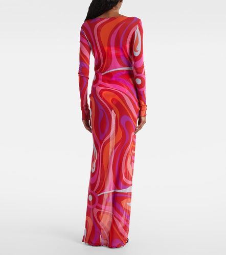 Pucci Robe longue Marmo - Pucci - Modalova