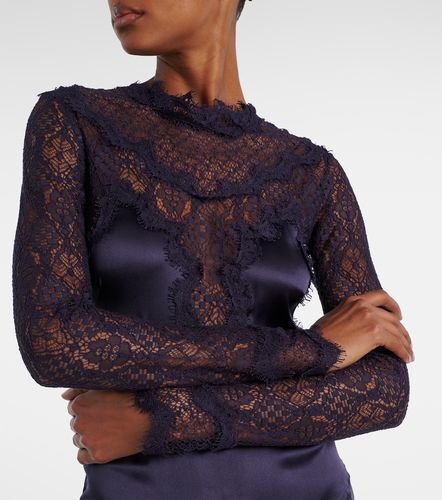 Robe longue Dolores en satin de soie mélangée - Isabel Marant - Modalova