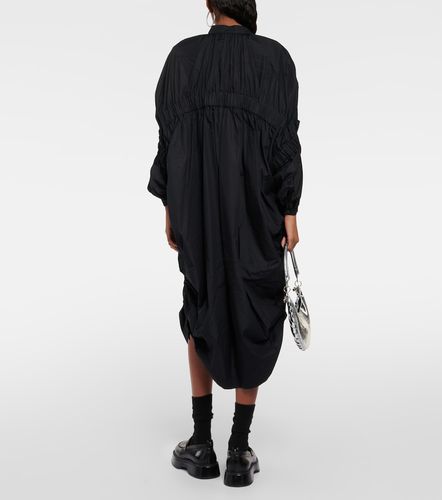 Kei Ninomiya Robe midi en coton - Noir Kei Ninomiya - Modalova