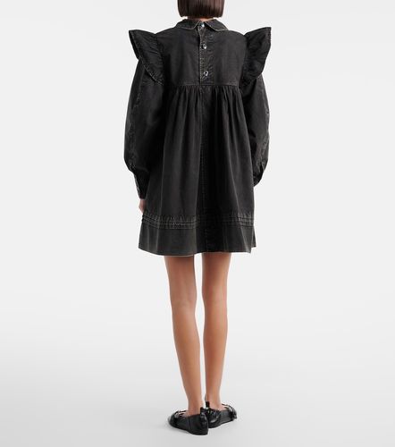 Ganni Robe en coton - Ganni - Modalova