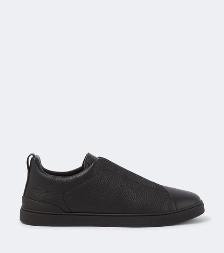 Zegna Baskets Triple Stitch en cuir - Zegna - Modalova