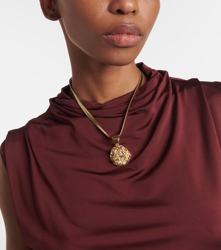 Collier à fleurs et cristaux - Magda Butrym - Modalova