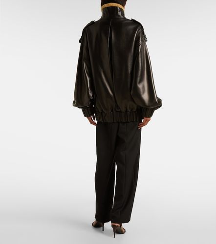 Veste Sigi en cuir et shearling - Khaite - Modalova