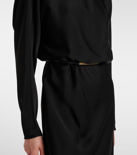 Max Mara Robe longue en satin - Max Mara - Modalova