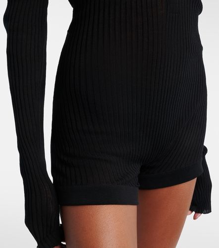 Mugler Combi-short en coton - Mugler - Modalova