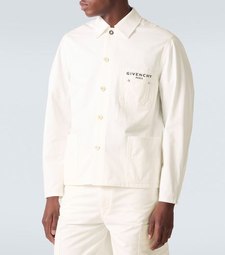 Givenchy Veste en coton à logo - Givenchy - Modalova