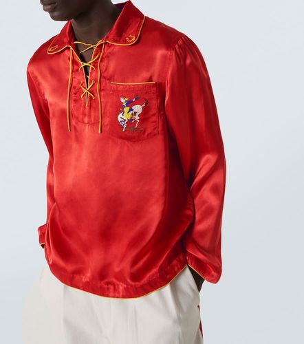 Bode Chemise Bronco brodée - Bode - Modalova