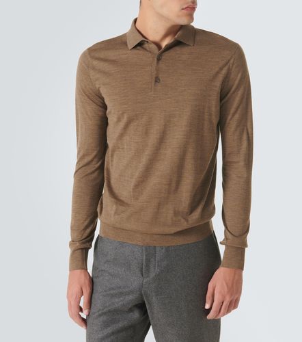 Pull polo en laine vierge - Loro Piana - Modalova