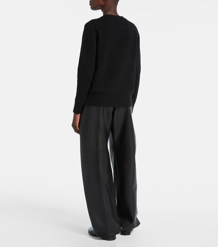 Pull en laine et cachemire à logo - Givenchy - Modalova