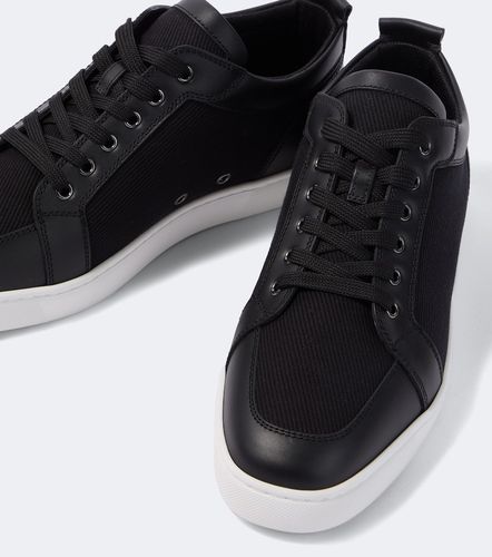 Baskets Rantulow en sergé et cuir - Christian Louboutin - Modalova
