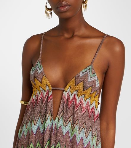 Robe de plage Zigzag en lamé - Missoni - Modalova