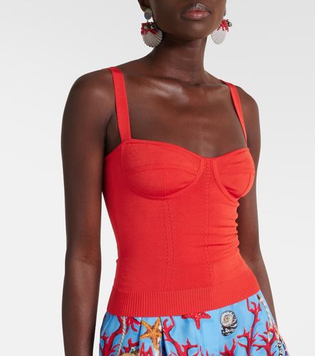 Dolce&Gabbana Bustier en maille - Dolce&Gabbana - Modalova